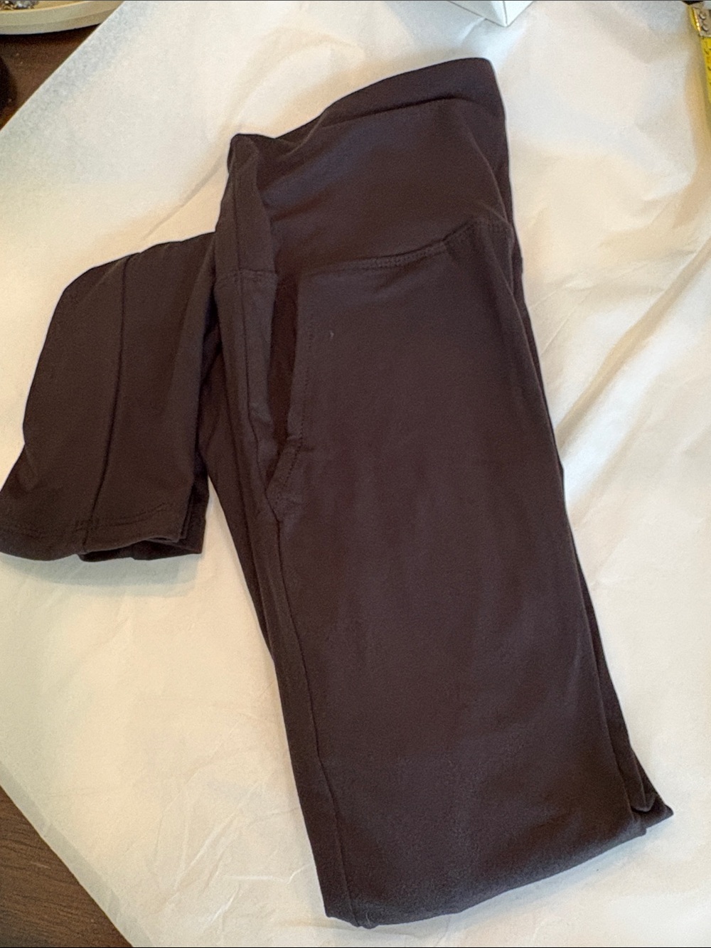 Stretchy leggings with pockets for athletic, athleisure, workouts… comfy